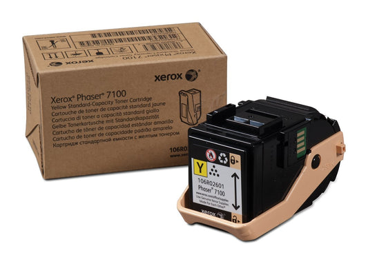 Xerox Yellow Standard Capacity Toner Cartridge 4.5k pages for 7100 - 106R02601 - NWT FM SOLUTIONS - YOUR CATERING WHOLESALER