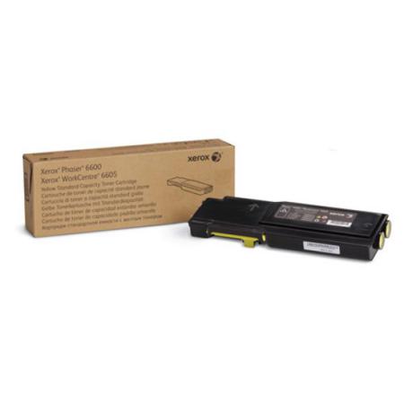 Xerox Yellow Standard Capacity Toner Cartridge 2k pages for 6600 WC6605 - 106R02247 - NWT FM SOLUTIONS - YOUR CATERING WHOLESALER