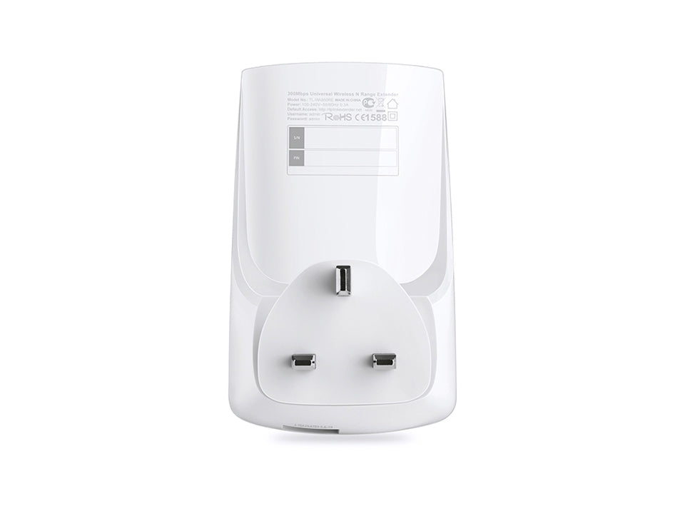 TP-Link 300mbps Wall Plug WLAN N Range Extender