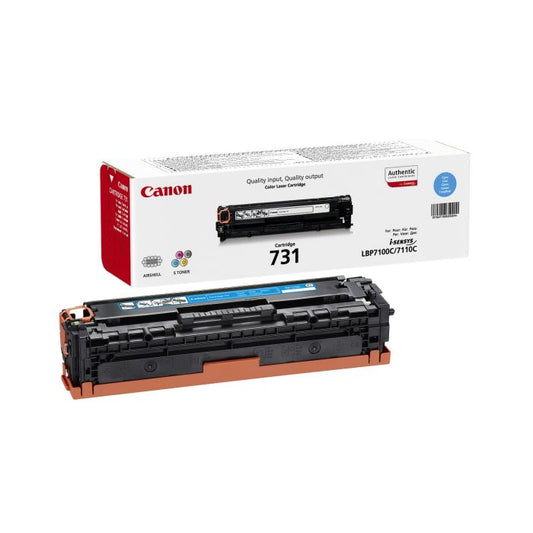 Canon 731C Cyan Standard Capacity Toner Cartridge 1.5k pages - 6271B002 - NWT FM SOLUTIONS - YOUR CATERING WHOLESALER