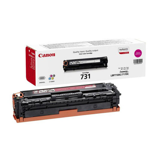 Canon 731M Magenta Standard Capacity Toner Cartridge 1.5k pages - 6270B002 - NWT FM SOLUTIONS - YOUR CATERING WHOLESALER