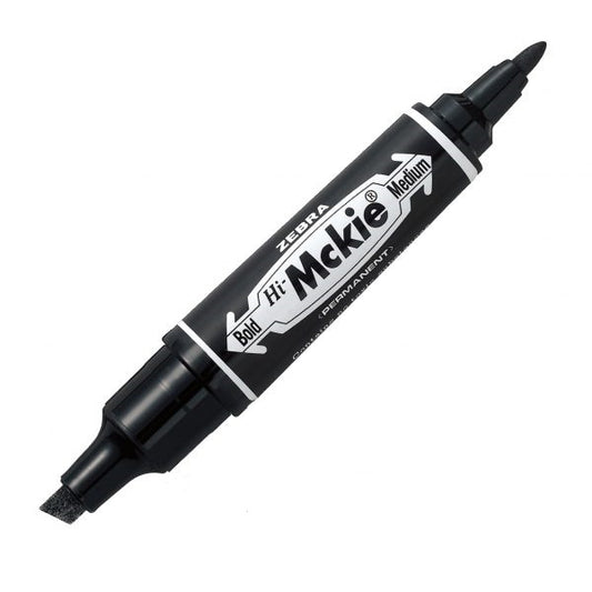 Zebra Mckie Double Ended Bold Permanent Marker 2mm and 6mm Line (Pack 10) - 50251 - NWT FM SOLUTIONS - YOUR CATERING WHOLESALER