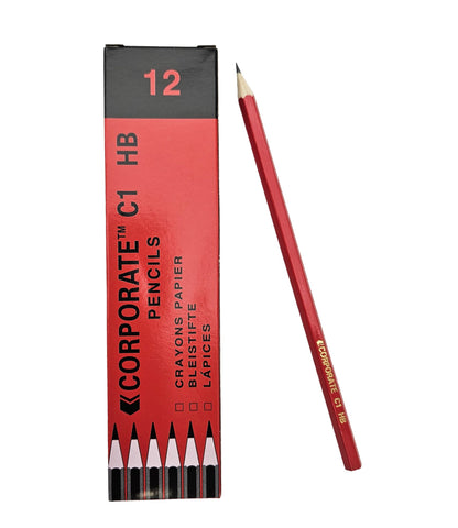 ValueX HB Pencil Hexagonal-Shaped Red Barrel (Pack 12) - 785000