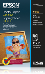 Epson Glossy Photo Paper 10 x 15cm 100 Sheets - C13S042548 - NWT FM SOLUTIONS - YOUR CATERING WHOLESALER