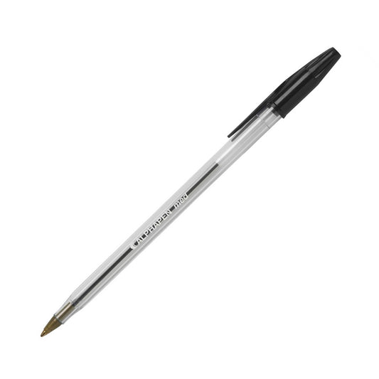 ValueX Ballpoint Pen 1.0mm Tip 0.7mm Line Black (Pack 50) - 886001 - NWT FM SOLUTIONS - YOUR CATERING WHOLESALER