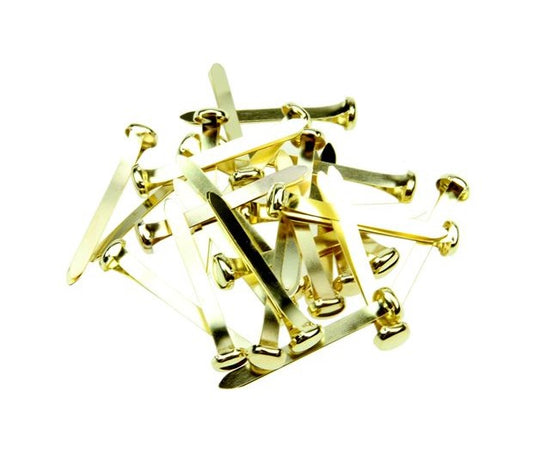 ValueX Paper Fastener 25mm Brass (Pack 500) - 36721 - NWT FM SOLUTIONS - YOUR CATERING WHOLESALER