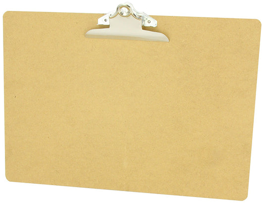 ValueX Hardboard Clipboard A3+ Landscape Brown - 881900/1 - NWT FM SOLUTIONS - YOUR CATERING WHOLESALER
