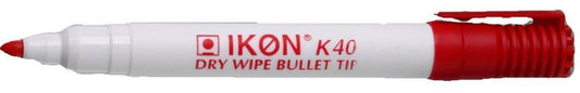 ValueX Whiteboard Marker Bullet Tip 2mm Line Red (Pack 10) - K40-02 - NWT FM SOLUTIONS - YOUR CATERING WHOLESALER