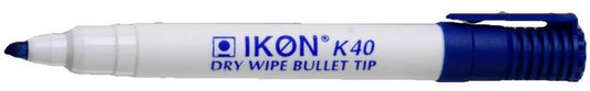ValueX Whiteboard Marker Bullet Tip 2mm Line Blue (Pack 10) - K40-03 - NWT FM SOLUTIONS - YOUR CATERING WHOLESALER