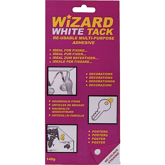 ValueX White Reusable White Adhesive Tack 140g 880107/2 - NWT FM SOLUTIONS - YOUR CATERING WHOLESALER