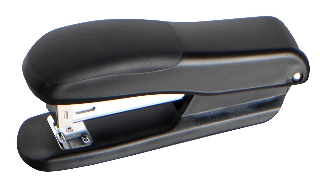 ValueX Half Strip Stapler Plastic 20 Sheet Black - SP100/1 - NWT FM SOLUTIONS - YOUR CATERING WHOLESALER