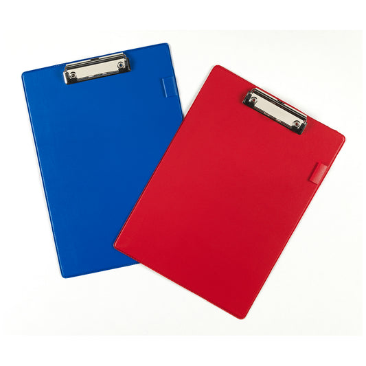ValueX Standard Clipboard PVC Cover A4 Red - 881602 - NWT FM SOLUTIONS - YOUR CATERING WHOLESALER