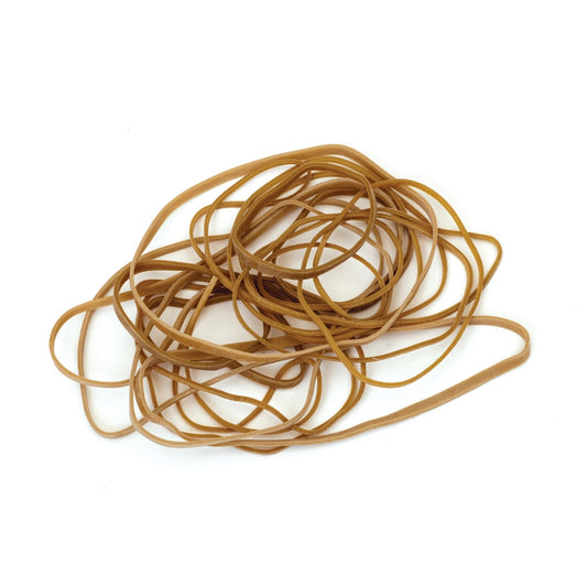 ValueX Rubber Elastic Band No 38 3x150mm 454g Natural - RB38/454/NAT - NWT FM SOLUTIONS - YOUR CATERING WHOLESALER