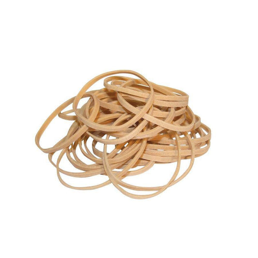 ValueX Rubber Elastic Band No 18 1.5mmx80mm 454g Natural - 25511 - NWT FM SOLUTIONS - YOUR CATERING WHOLESALER
