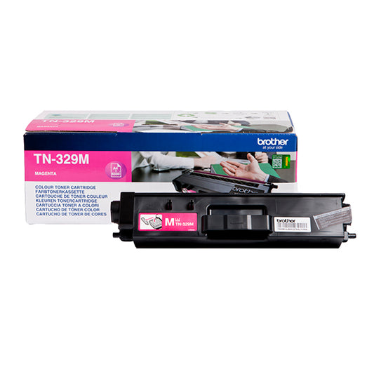 Brother Magenta Toner Cartridge 6k pages - TN329M - NWT FM SOLUTIONS - YOUR CATERING WHOLESALER
