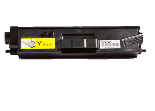 Brother Yellow Toner Cartridge 1.5k pages - TN321Y - NWT FM SOLUTIONS - YOUR CATERING WHOLESALER