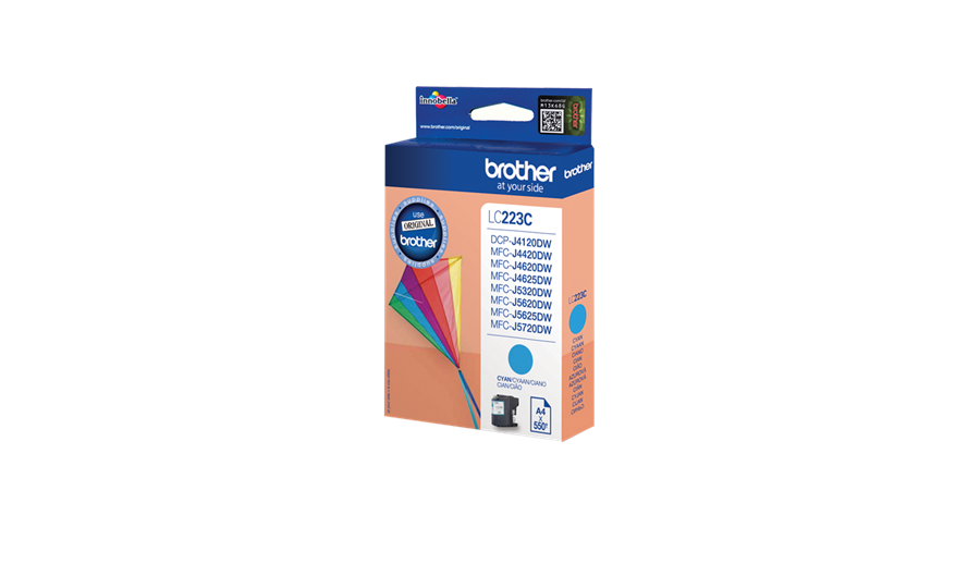 Brother Cyan Ink Cartridge 6ml - LC223C - NWT FM SOLUTIONS - YOUR CATERING WHOLESALER