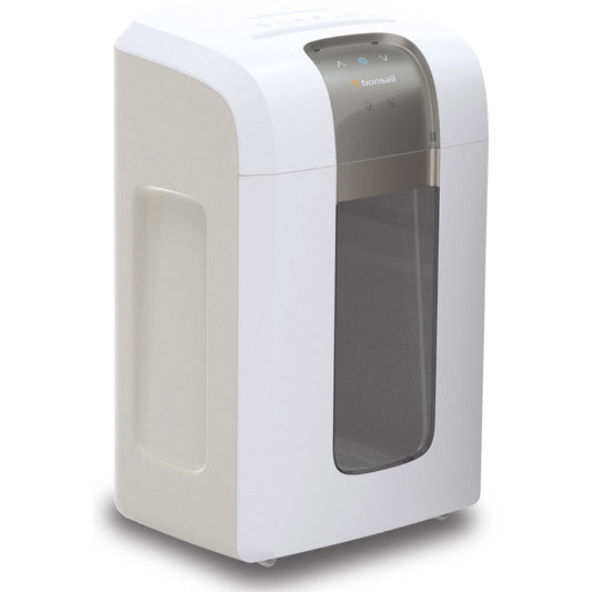 Bonsaii 4S30 Micro Cut Shredder 30 Litre 10 Sheet White - 50031 - NWT FM SOLUTIONS - YOUR CATERING WHOLESALER
