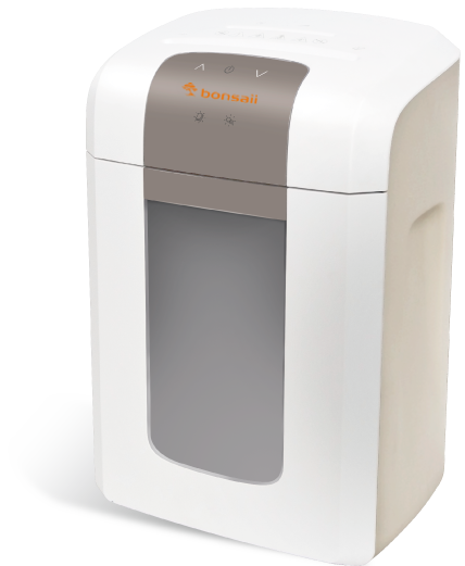 Bonsaii 4S16 Micro Cut Shredder 16 Litre 6 Sheet White - 50011 - NWT FM SOLUTIONS - YOUR CATERING WHOLESALER