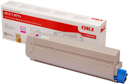 OKI Magenta Toner Cartridge 10K pages - 45862815 - NWT FM SOLUTIONS - YOUR CATERING WHOLESALER