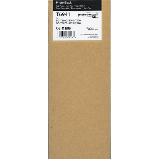 Epson T6941 Black Ink Cartridge 700ml - C13T694100 - NWT FM SOLUTIONS - YOUR CATERING WHOLESALER