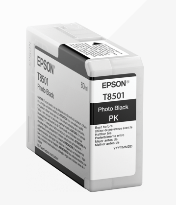 Epson T8501 Photo Black Ink Cartridge 80ml - C13T850100 - NWT FM SOLUTIONS - YOUR CATERING WHOLESALER