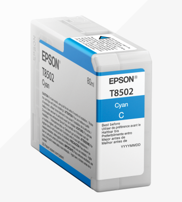 Epson T8502 Cyan Ink Cartridge 80ml - C13T850200 - NWT FM SOLUTIONS - YOUR CATERING WHOLESALER