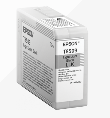 Epson T8509 Light Black Ink Cartridge 80ml - C13T850900 - NWT FM SOLUTIONS - YOUR CATERING WHOLESALER