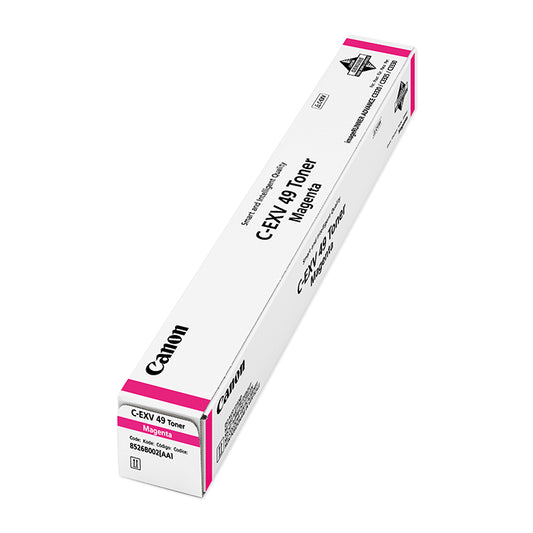 Canon EXV49M Magenta Standard Capacity Toner Cartridge 19k pages - 8526B002 - NWT FM SOLUTIONS - YOUR CATERING WHOLESALER