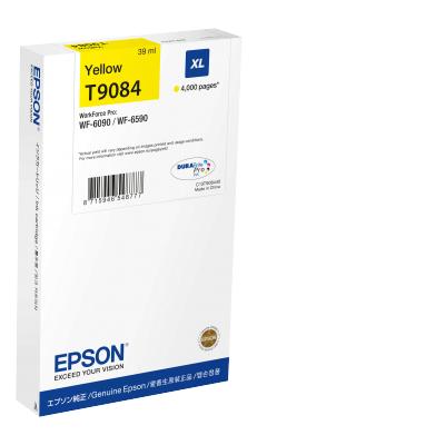 Epson T9084 Yellow Ink Cartridge 39ml - C13T908440 - NWT FM SOLUTIONS - YOUR CATERING WHOLESALER