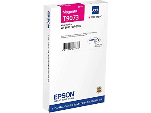 Epson T9073 Magenta Ink Cartridge 69ml - C13T907340 - NWT FM SOLUTIONS - YOUR CATERING WHOLESALER