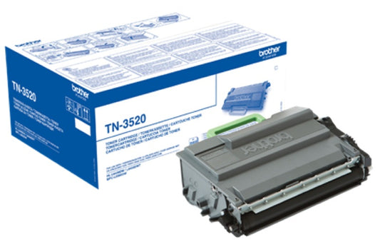 Brother Black Toner Cartridge 20k pages - TN3520 - NWT FM SOLUTIONS - YOUR CATERING WHOLESALER