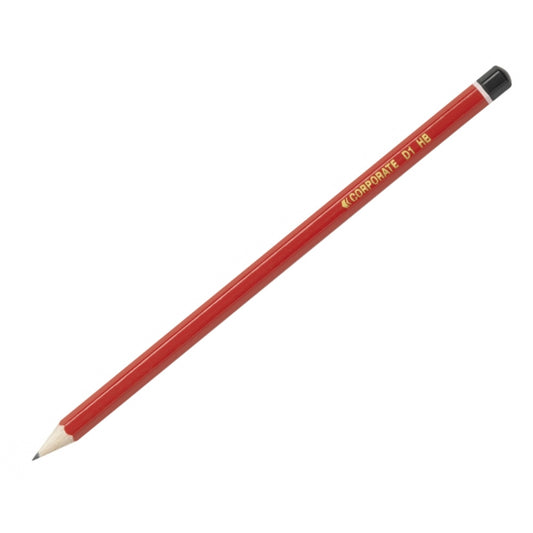 ValueX HB Pencil Dipped End Red Barrel (Pack 12) - 785800 - NWT FM SOLUTIONS - YOUR CATERING WHOLESALER
