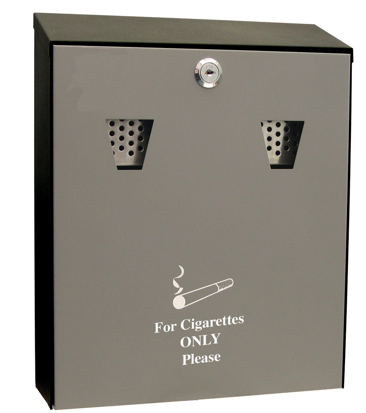 Cathedral Ash Bin 3.1 Litre Black/Grey - ASHS - NWT FM SOLUTIONS - YOUR CATERING WHOLESALER