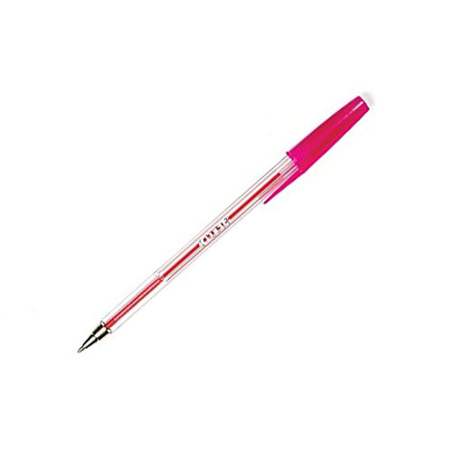 ValueX Ballpoint Pen 1.0mm Tip 0.7mm Line Pink (Pack 50) - 864008 - NWT FM SOLUTIONS - YOUR CATERING WHOLESALER