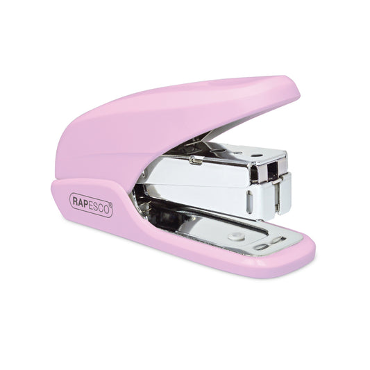 Rapesco X5 Mini Less Effort Stapler Plastic 20 Sheet Pink - 1337 - NWT FM SOLUTIONS - YOUR CATERING WHOLESALER