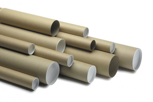ValueX Postal Tube 450 x 75mm Brown (Pack 20) - 220371 - NWT FM SOLUTIONS - YOUR CATERING WHOLESALER