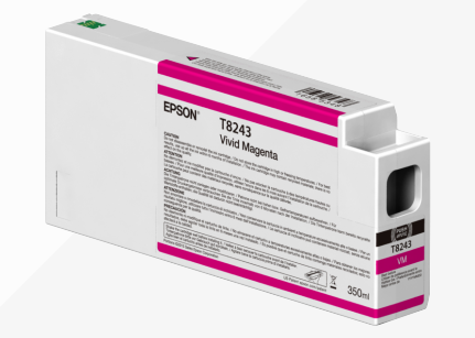 Epson T8243 Vivid Magenta Ink Cartridge 350ml - C13T824300 - NWT FM SOLUTIONS - YOUR CATERING WHOLESALER
