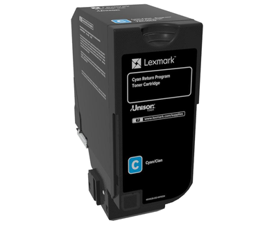 Lexmark Cyan Toner Cartridge 3K pages - 74C20C0 - NWT FM SOLUTIONS - YOUR CATERING WHOLESALER