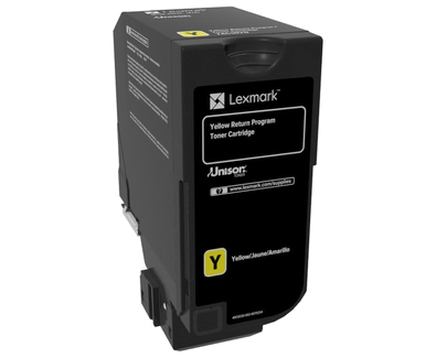 Lexmark Yellow Toner Cartridge 3K pages - 74C20Y0 - NWT FM SOLUTIONS - YOUR CATERING WHOLESALER