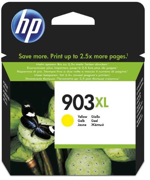 HP 903XL Yellow High Yield Ink Cartridge 750 pages 8.5ml for HP OfficeJet 6950/6960/6970 AiO - T6M11AE - NWT FM SOLUTIONS - YOUR CATERING WHOLESALER