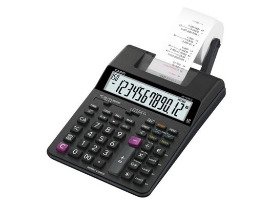 Casio HR-150RCE 12 Digit Printing Calculator Black HR-150RCE-WA-EC - NWT FM SOLUTIONS - YOUR CATERING WHOLESALER