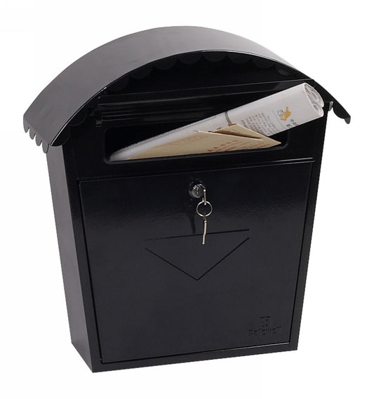 Phoenix Clasico Front Loading Black Mail Box (MB0117KB) - NWT FM SOLUTIONS - YOUR CATERING WHOLESALER