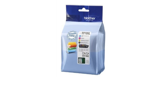 Brother Black Cyan Magenta Yellow High Capacity Ink Cartridge Multipack 60ml + 3 x 16.5ml (Pack 4) - LC3219XLVAL - NWT FM SOLUTIONS - YOUR CATERING WHOLESALER