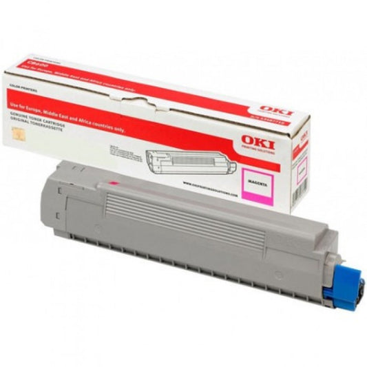 OKI Magenta Toner Cartridge 10K pages - 46443102 - NWT FM SOLUTIONS - YOUR CATERING WHOLESALER