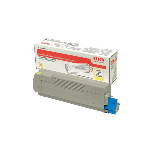 OKI Yellow Toner Cartridge 7K pages - 46471101 - NWT FM SOLUTIONS - YOUR CATERING WHOLESALER