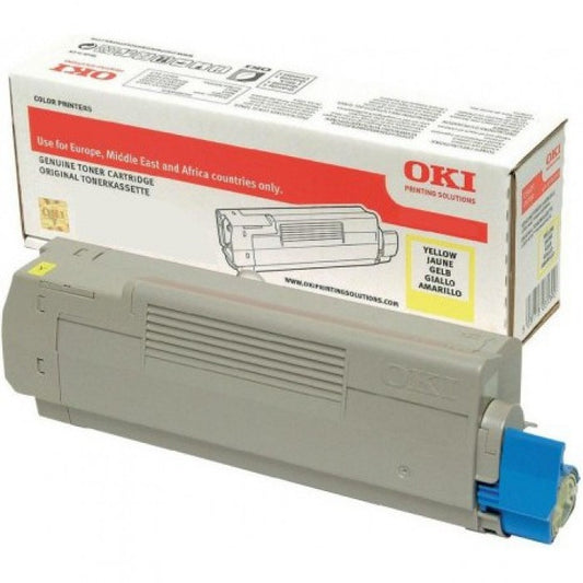 OKI Yellow Toner Cartridge 1.5K pages - 46508713 - NWT FM SOLUTIONS - YOUR CATERING WHOLESALER