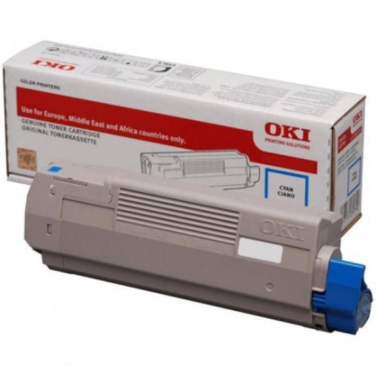OKI Cyan Toner Cartridge 1.5K pages - 46508715 - NWT FM SOLUTIONS - YOUR CATERING WHOLESALER