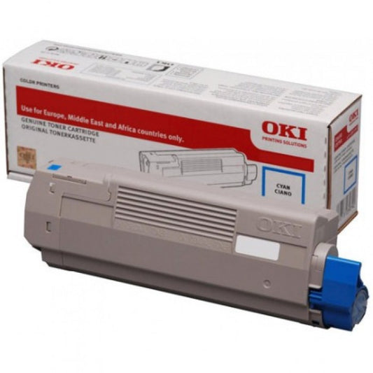 OKI Cyan Toner Cartridge 1.5K pages - 46490403 - NWT FM SOLUTIONS - YOUR CATERING WHOLESALER
