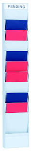 Fast Paper Document Planner Add-On 10 Compartment A4 Grey - FPC10A402 - NWT FM SOLUTIONS - YOUR CATERING WHOLESALER
